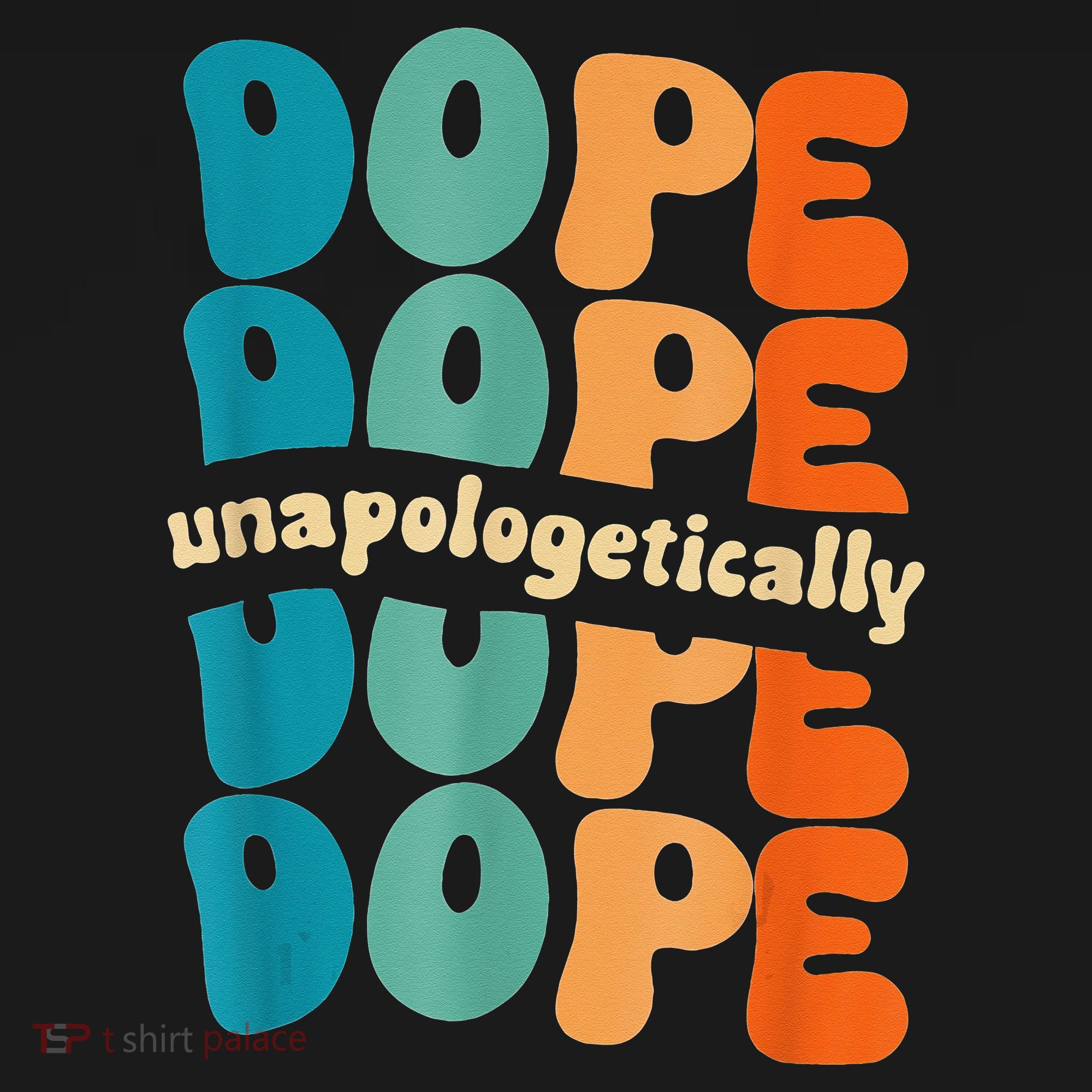 Unapologetically Dope Groovy Retro Black History Month USA-Made Doggie Bandana