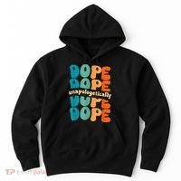 Unapologetically Dope Groovy Retro Black History Month Hoodie thumb 0