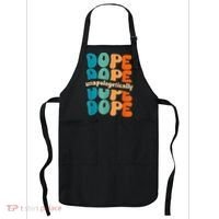 Unapologetically Dope Groovy Retro Black History Month Apron thumb 0