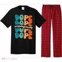 Unapologetically Dope Groovy Retro Black History Month Pajama Set thumb 0