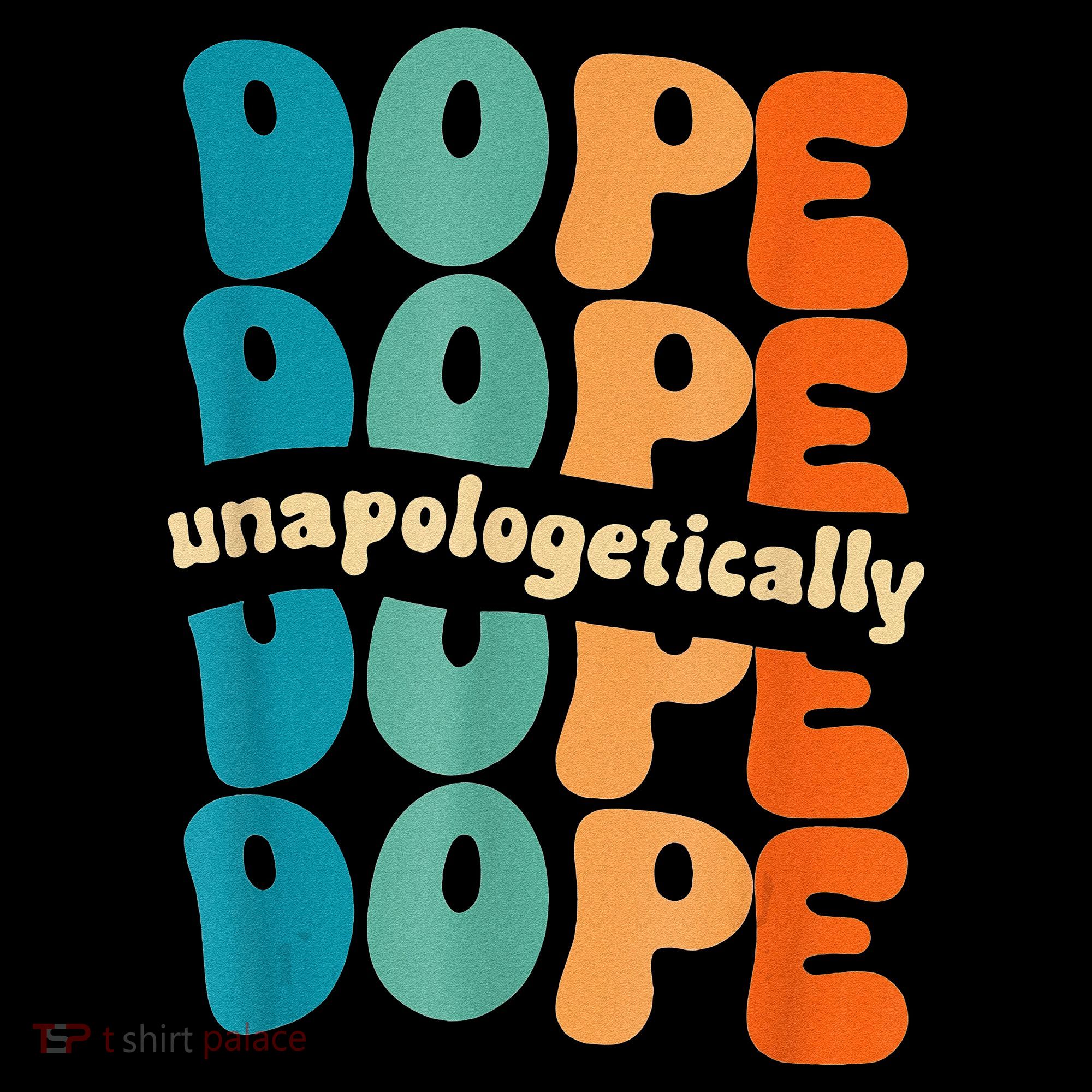 Unapologetically Dope Groovy Retro Black History Month Ornament