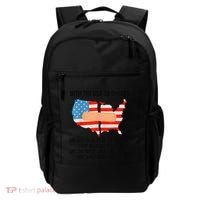 Usa Divided IM Just Glad To Be On The Side Believes In God Backpack thumb 0