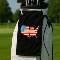 Usa Divided IM Just Glad To Be On The Side Believes In God Golf Towel thumb 2