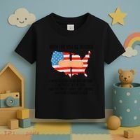 Usa Divided IM Just Glad To Be On The Side Believes In God Toddler T-Shirt thumb 3