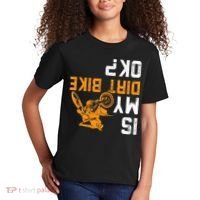 Upside Down Is My Dirt Bike Ok For Dirt Bikers Kids T-Shirt thumb 2
