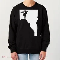 Upside Down Idaho Elk Women's Sweatshirt thumb 0