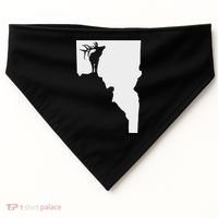 Upside Down Idaho Elk USA-Made Doggie Bandana thumb 0