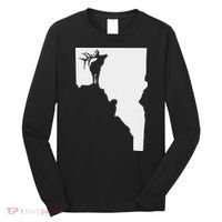 Upside Down Idaho Elk Long Sleeve Shirt thumb 0