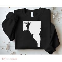 Upside Down Idaho Elk Sweatshirt thumb 2
