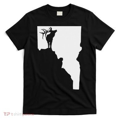 Upside Down Idaho Elk T-Shirt