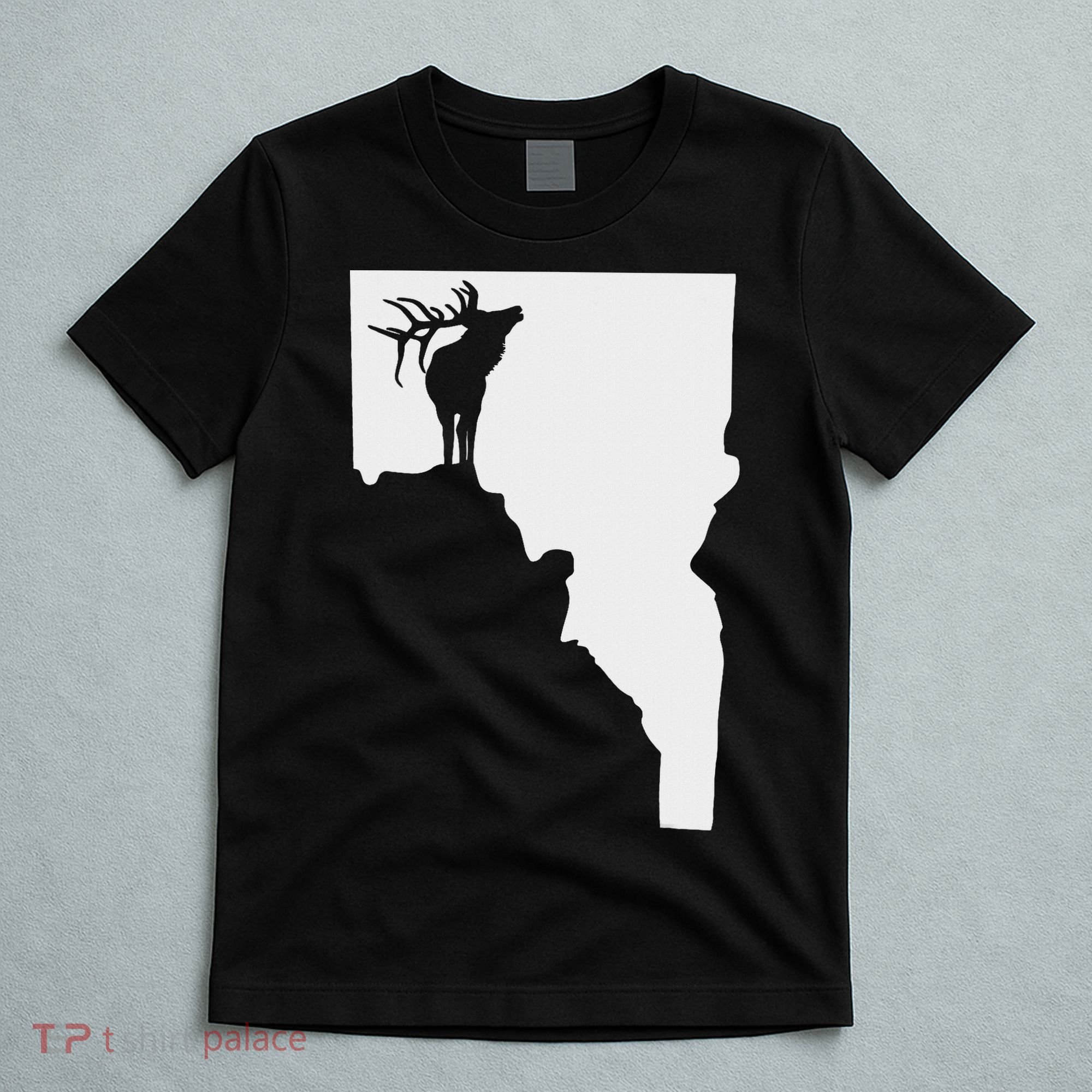 Upside Down Idaho Elk T-Shirt