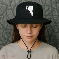 Upside Down Idaho Elk Bucket Hat thumb 3