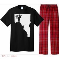 Upside Down Idaho Elk Pajama Set thumb 0