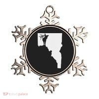 Upside Down Idaho Elk Ornament thumb 0