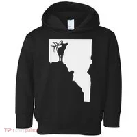 Upside Down Idaho Elk Toddler Hoodie thumb 0