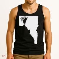 Upside Down Idaho Elk Tank Top thumb 3