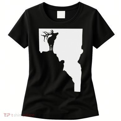 Upside Down Idaho Elk Women's T-Shirt