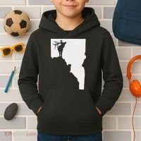 Upside Down Idaho Elk Kids Hoodie thumb 2