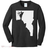 Upside Down Idaho Elk Kids Long Sleeve Shirt thumb 0