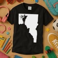 Upside Down Idaho Elk Kids T-Shirt thumb 3