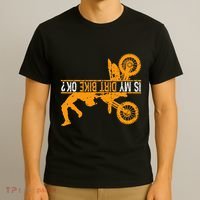 Upside Down Is My Dirt Bike Ok For Dirt Bikers T-Shirt thumb 3