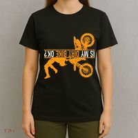Upside Down Is My Dirt Bike Ok For Dirt Bikers T-Shirt thumb 4
