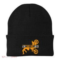 Upside Down Is My Dirt Bike Ok For Dirt Bikers Beanie thumb 0