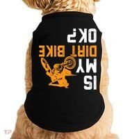 Upside Down Is My Dirt Bike OK? Dirt Bikers Doggie Tank thumb 0