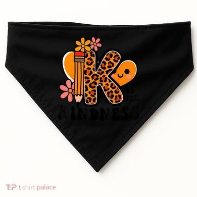 Unity Day Kindness Be Kind Teacher Anti Bully USA-Made Doggie Bandana