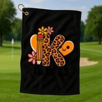 Unity Day Kindness Be Kind Teacher Anti Bully Golf Towel thumb 1