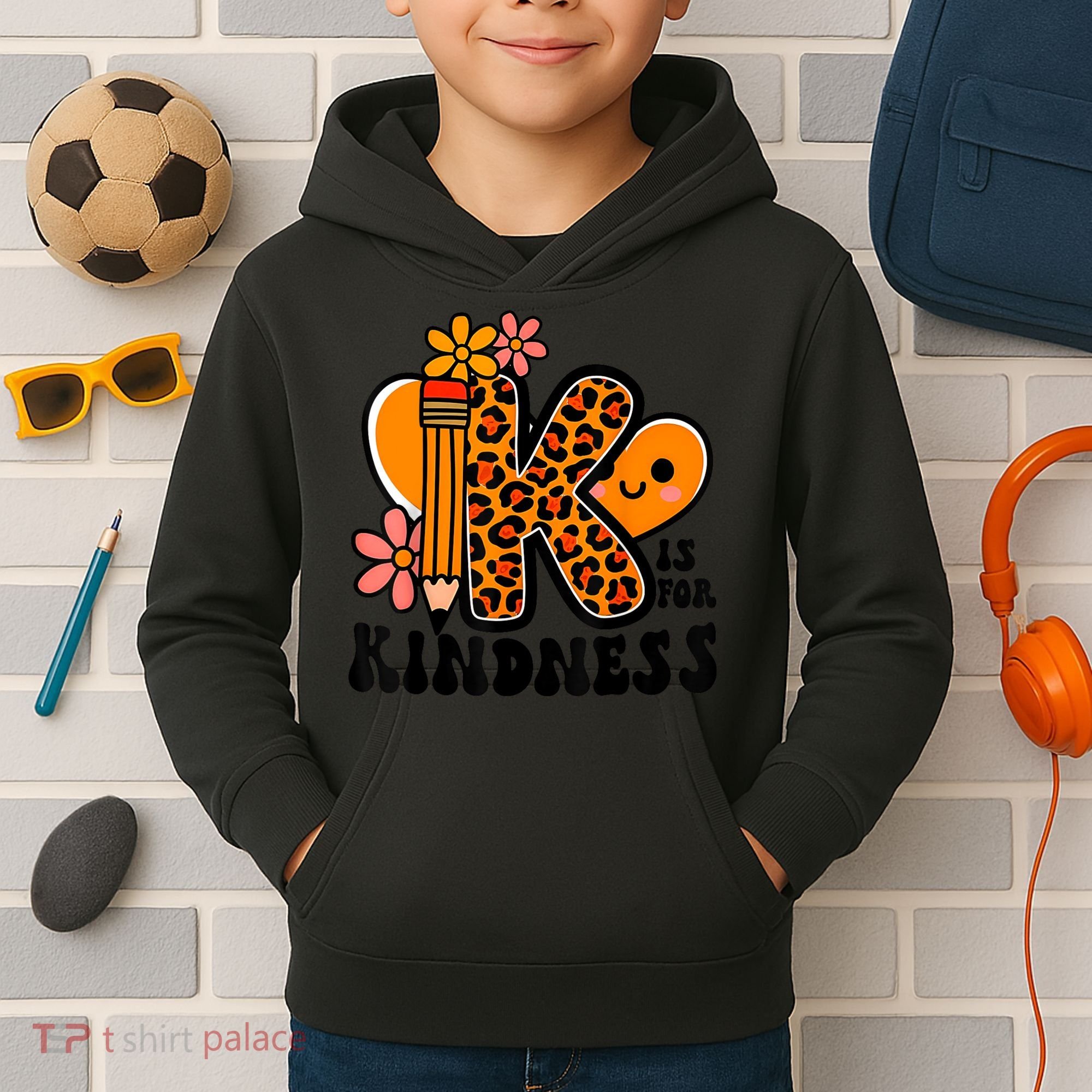 Unity Day Kindness Be Kind Teacher Anti Bully Kids Hoodie