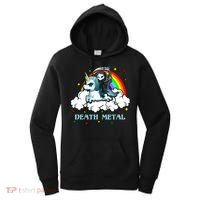 Unicorn Death Metal Rocker Go To Hell Rainbow Women's Hoodie thumb 0