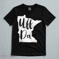Uff Da Minnesota Map Funny Distressed T-Shirt thumb 5