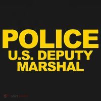 U.S. Deputy Marshal Front & Back Print Law Enforcement Mousepad thumb 1