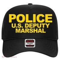 U.S. Deputy Marshal Front & Back Print Law Enforcement Hat thumb 0