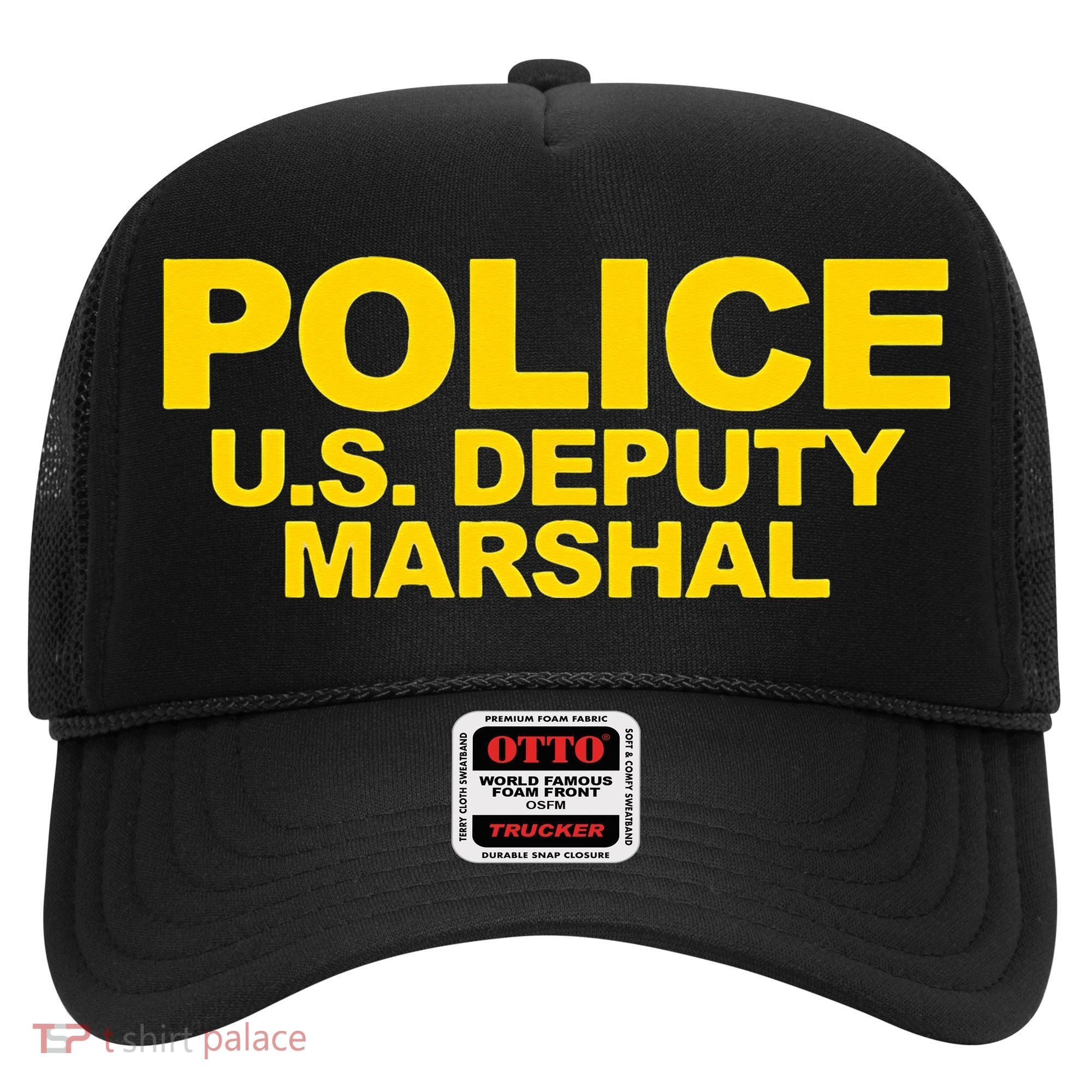 U.S. Deputy Marshal Front & Back Print Law Enforcement Hat
