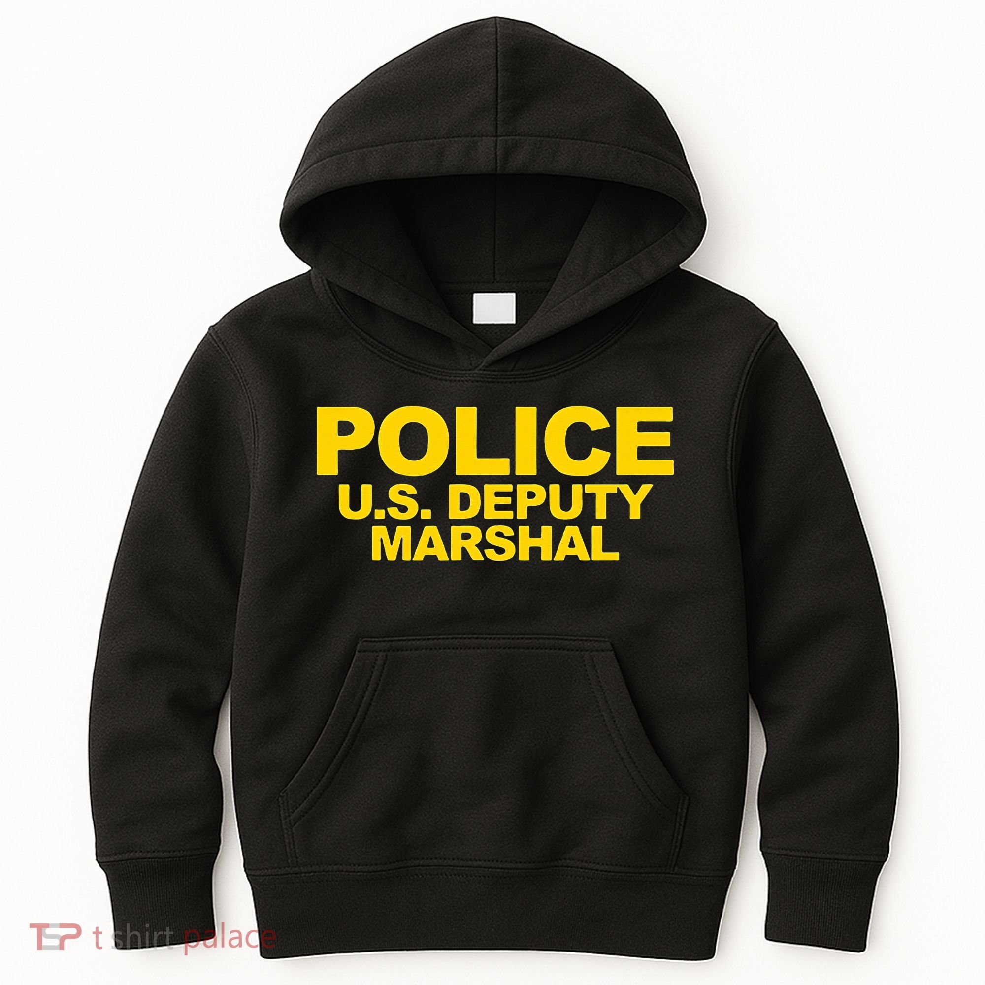 U.S. Deputy Marshal Front & Back Print Law Enforcement Kids Hoodie
