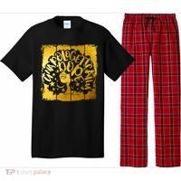 Unapologetically Dope Melanin Black History Gold Silhouette Cool Gift Pajama Set thumb 0