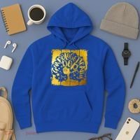 Unapologetically Dope Melanin Black History Gold Silhouette Cool Gift Hoodie thumb 3