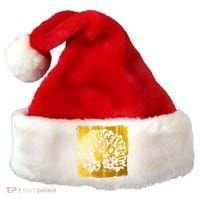 Unapologetically Dope Melanin Black History Gold Silhouette Cool Gift Santa Hat thumb 0
