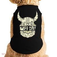 Uff Da Norwegian Quote Scandinavian Helmet Doggie Tank thumb 0