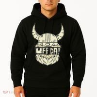 Uff Da Norwegian Quote Scandinavian Helmet Hoodie thumb 2