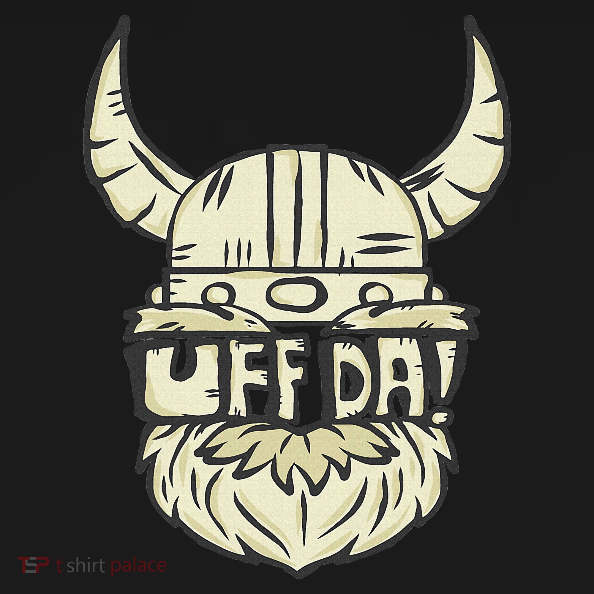 Uff Da Norwegian Quote Scandinavian Helmet Sweatshirt