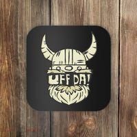 Uff Da Norwegian Quote Scandinavian Helmet Coaster thumb 0