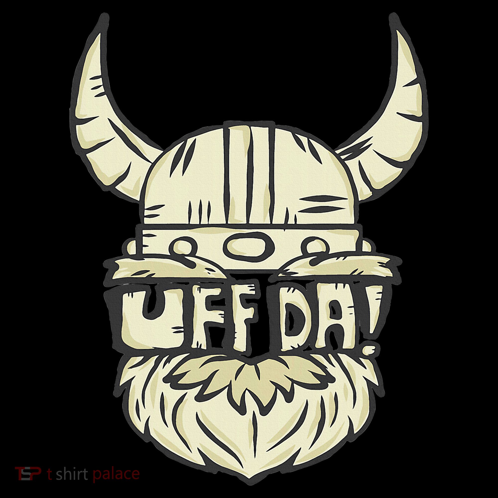 Uff Da Norwegian Quote Scandinavian Helmet Women's Hoodie