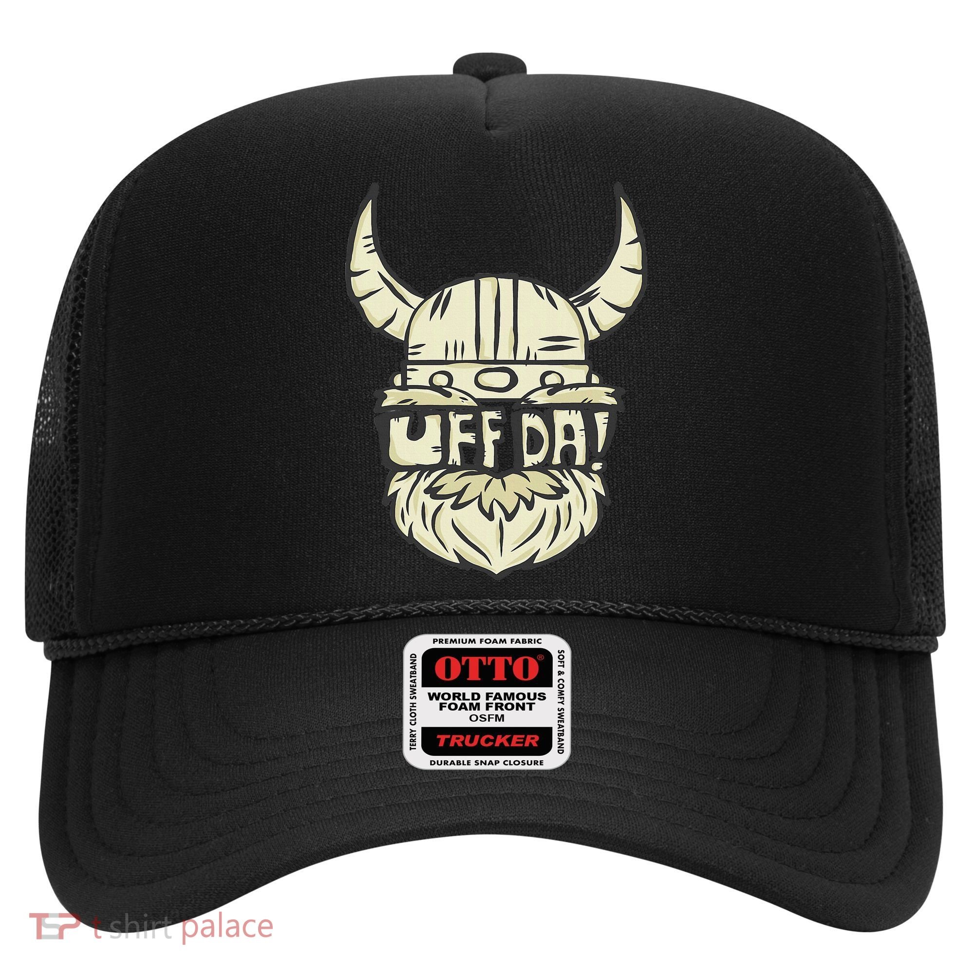 Uff Da Norwegian Quote Scandinavian Helmet Hat