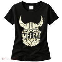 Uff Da Norwegian Quote Scandinavian Helmet Women's T-Shirt thumb 0