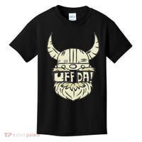 Uff Da Norwegian Quote Scandinavian Helmet Kids T-Shirt thumb 0