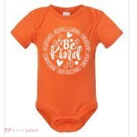 Unity Day No Bullying Orange Anti Bullying Teachers Baby Bodysuit thumb 0