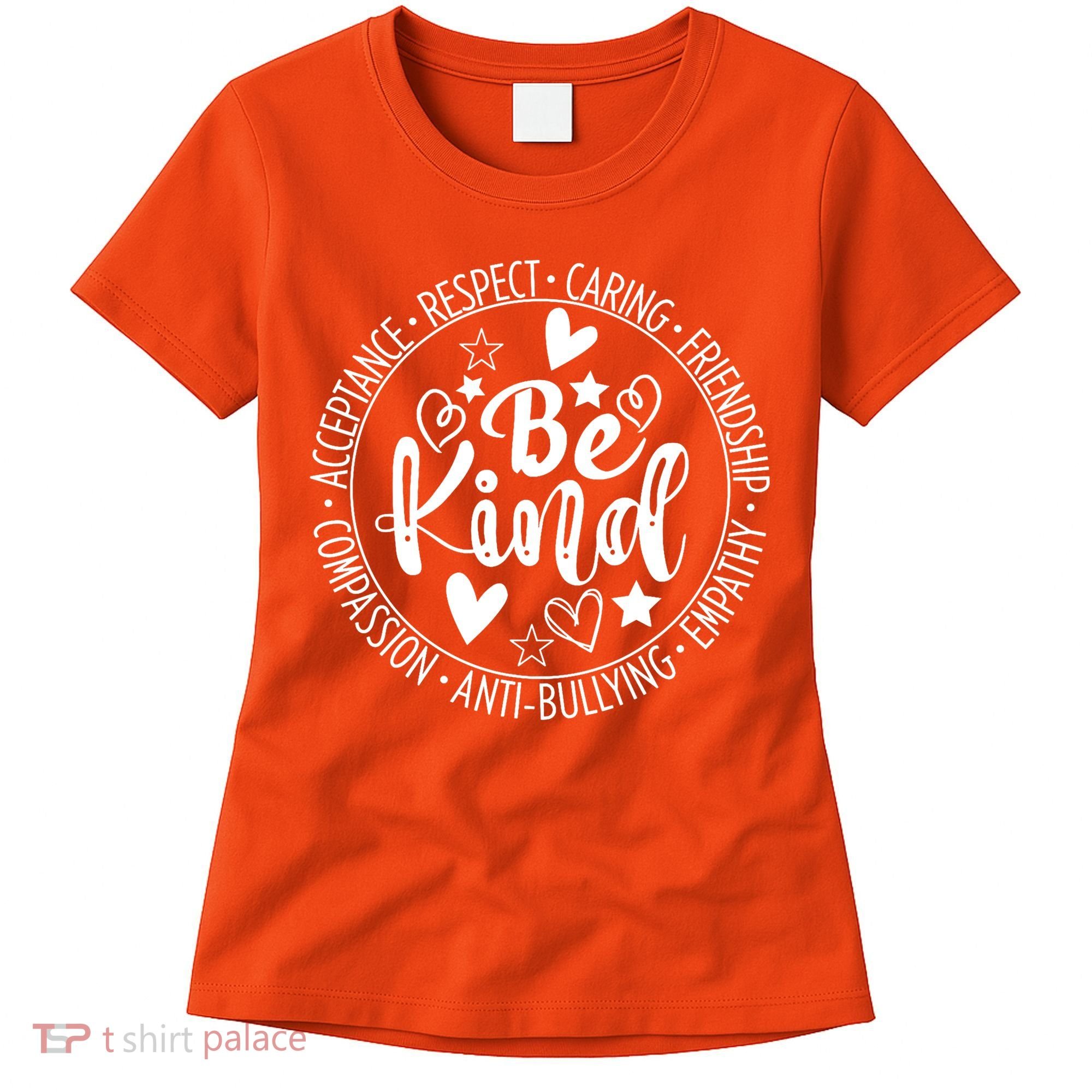 Unity Day No Bullying Orange Anti Bullying Teachers Women's T-Shirt